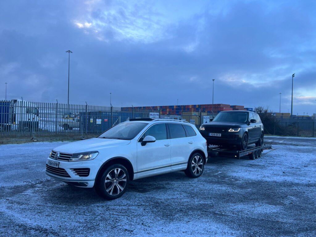 car transportation in winter united kingdom