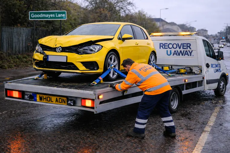 Accident Car recovery goodmayes