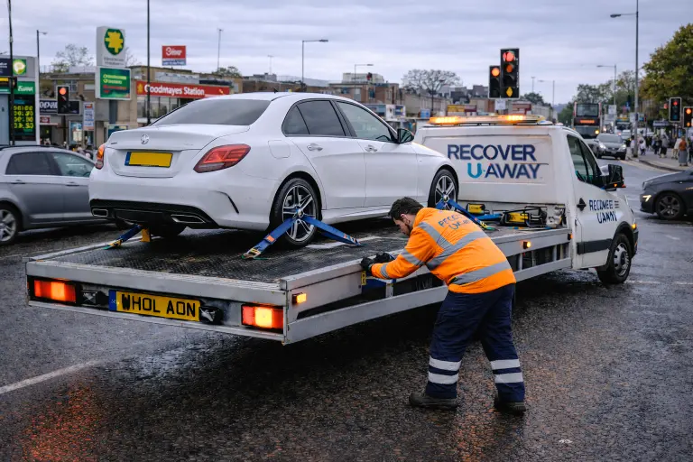 BMW Car recovery goodmayes on highway