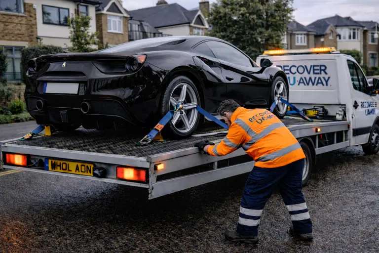 Ferrari Classic Car chadwell heath recovery