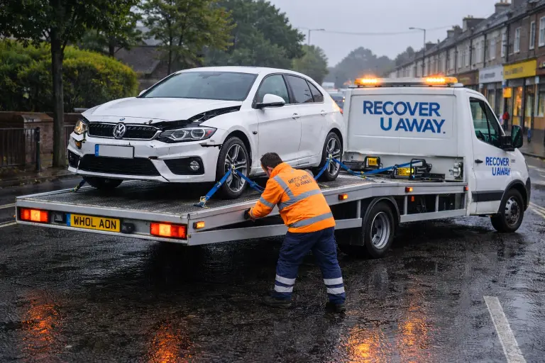 Volkswagen Golf accident recovery hornchurch