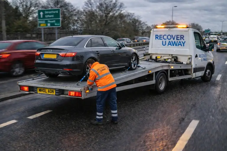 Ilford audi series car recovery