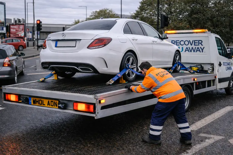 Mercedes Car recovery Chadwell heath