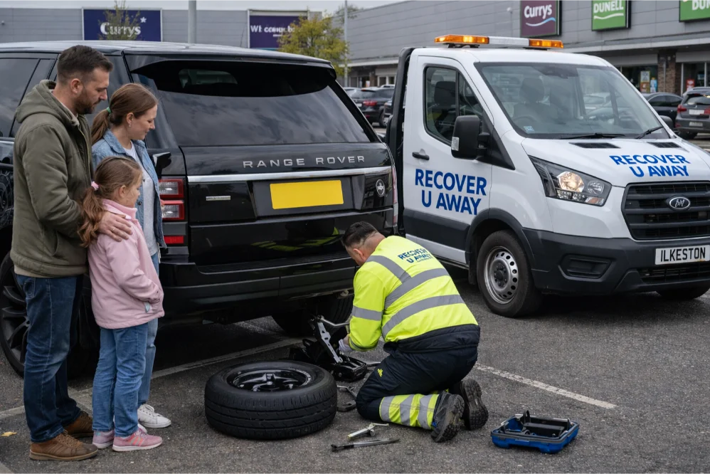 Range Rover Family Roadside Tyre Assistance