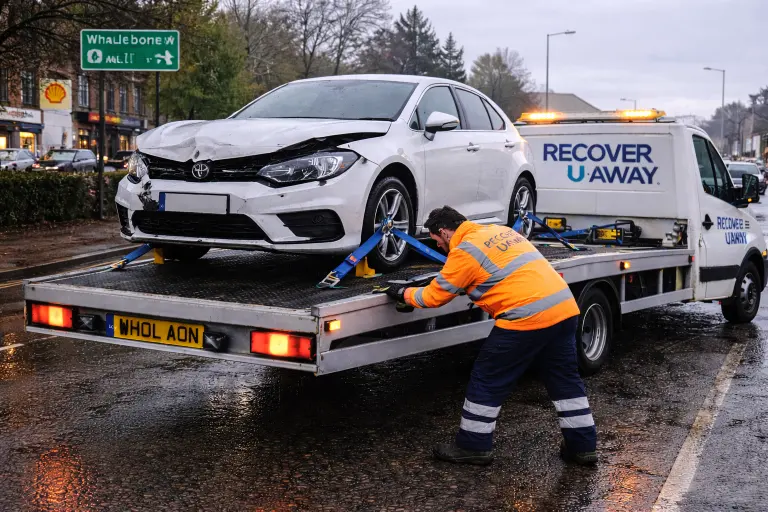 Volkswagen Car chadwell heath accident recovery