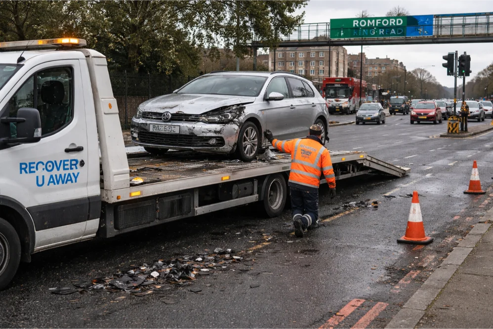 Volkswagen Golf Accident Recovery Romford ring road