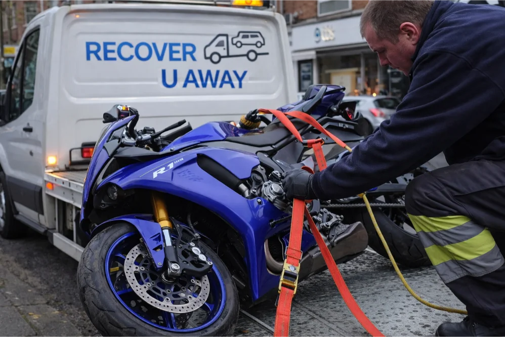 Yamaha R1 Motorbike Recovery Romford