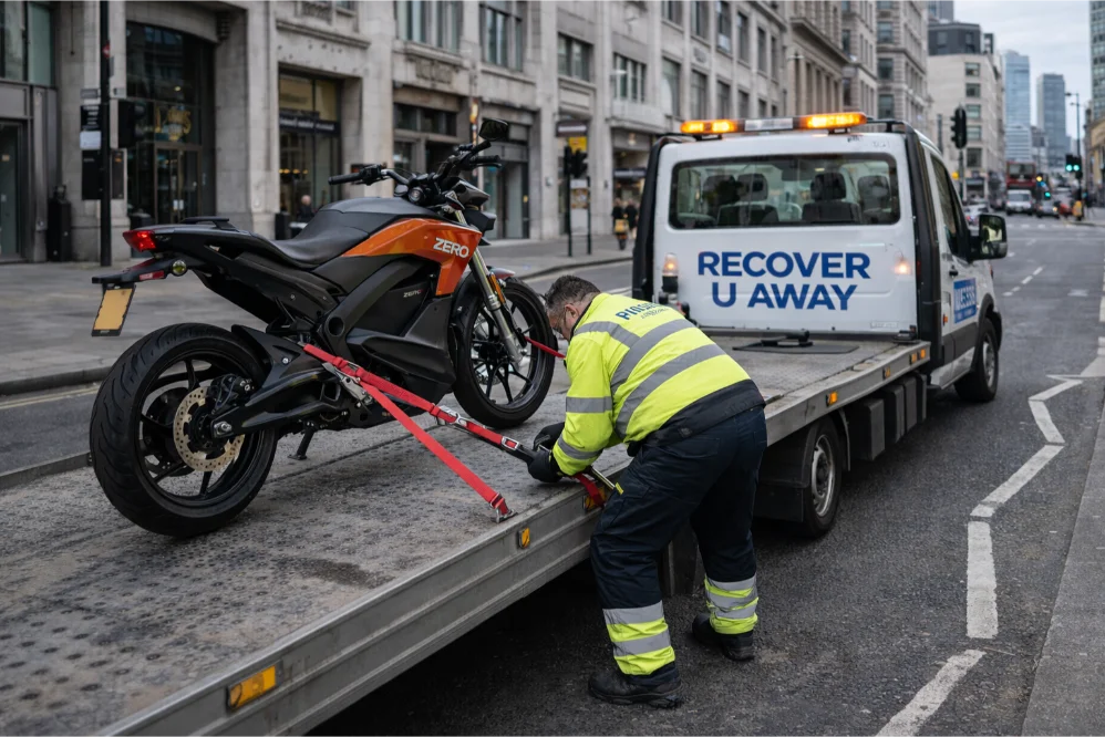 Zero electric Motorbike recovery london
