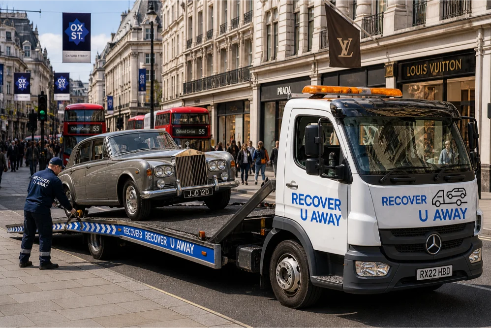 classic rolls royce recovery central london