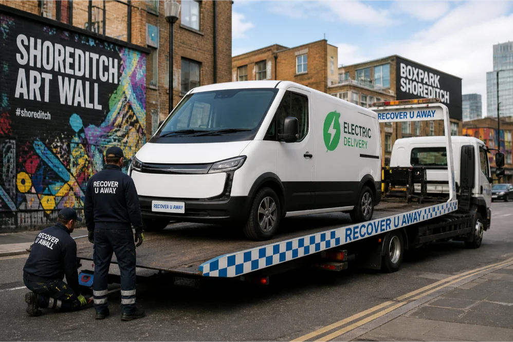 electric van recovery shoreditch