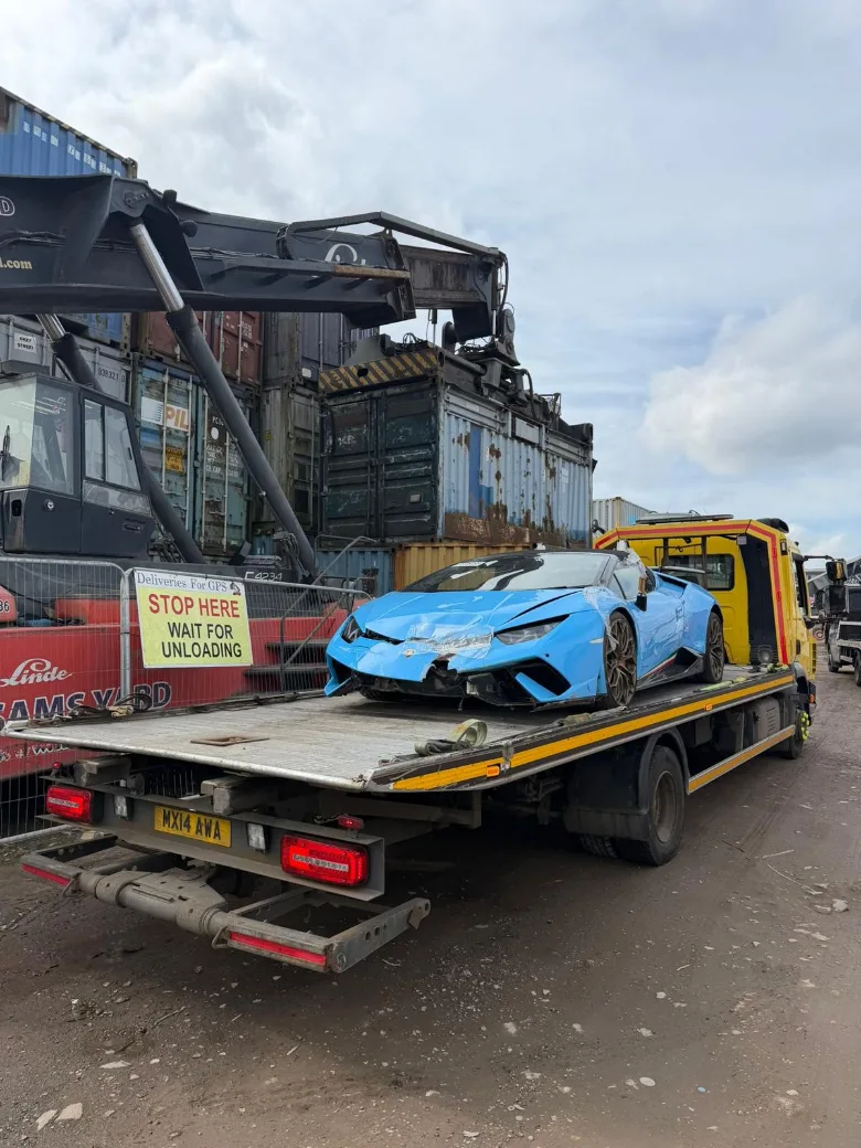 Lamborghini Huracán Luxury Car Recovery London