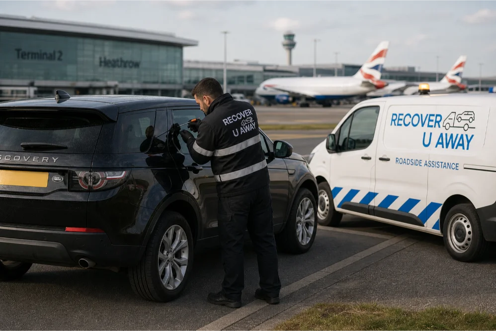 land rover discovery car lockout heathrow