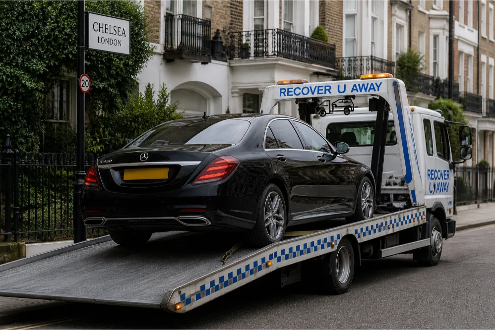 mercedes s class executive vehicle recovery chelsea