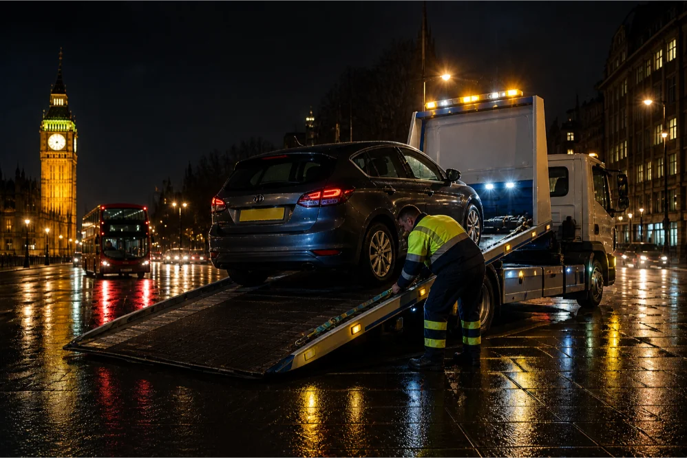 night car recovery london service