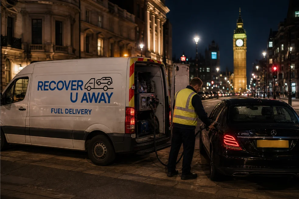 night fuel delivery mercedes central london
