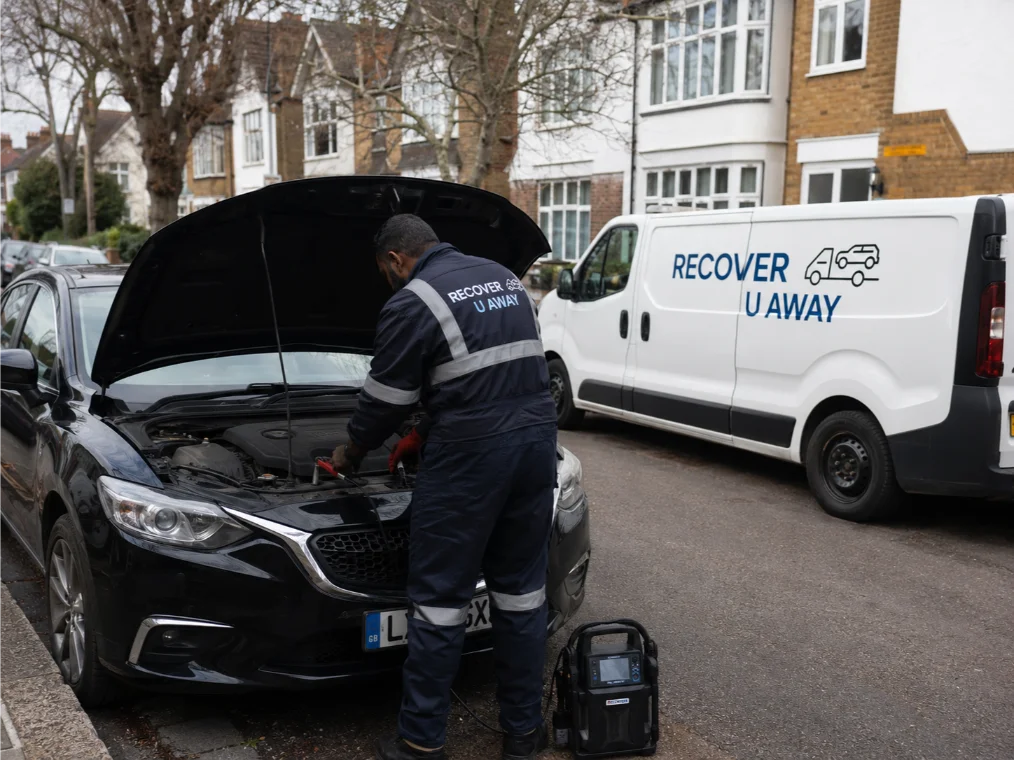Purple McLaren 570S Luxury Car Recovery Wanstead