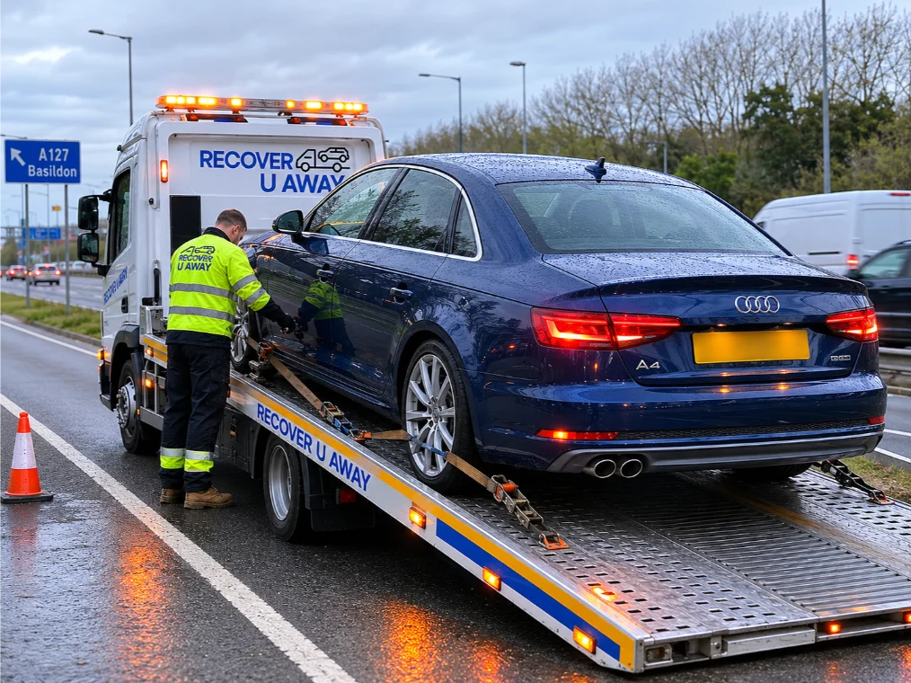 Audi A4 Emergency Towing Basildon