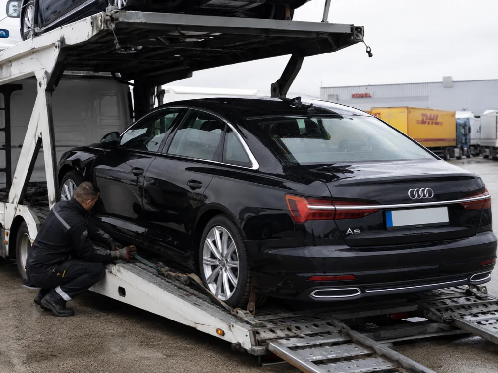 Audi A6 European Transport Germany to UK
