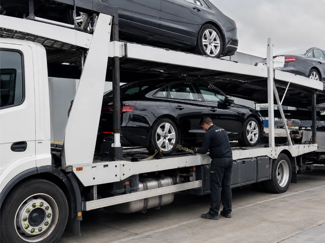 Audi A6 European Vehicle Transport Europe to UK