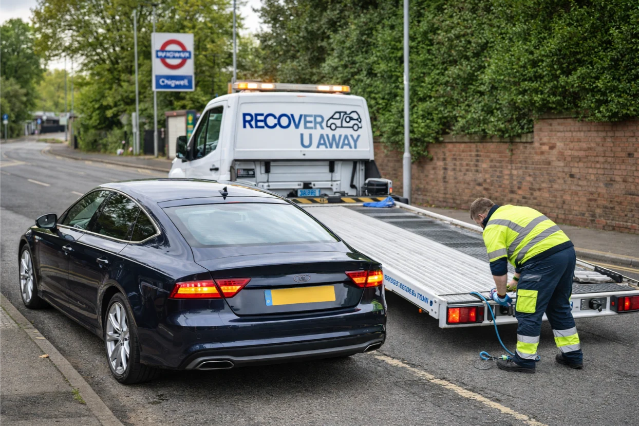 Audi A7 Emergency Towing in Chigwell