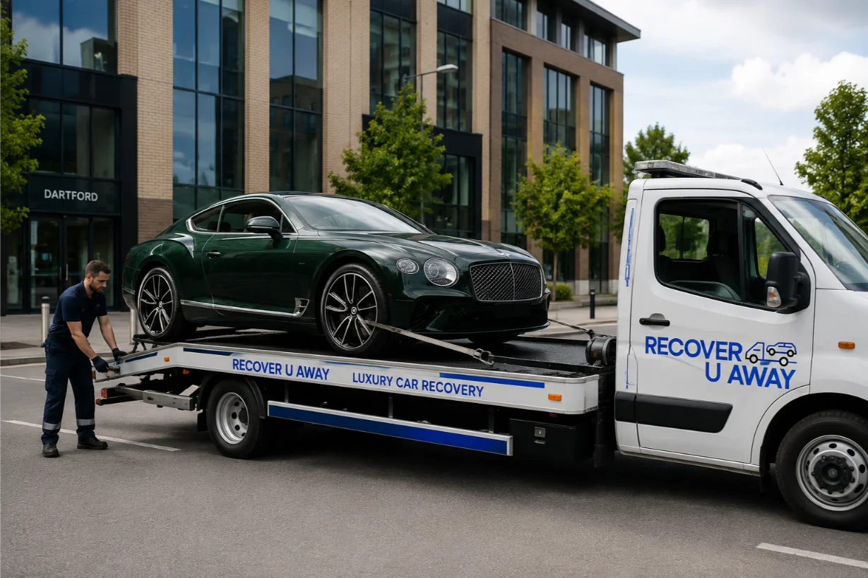 Bentley Continental GT Luxury Car Recovery Dartford
