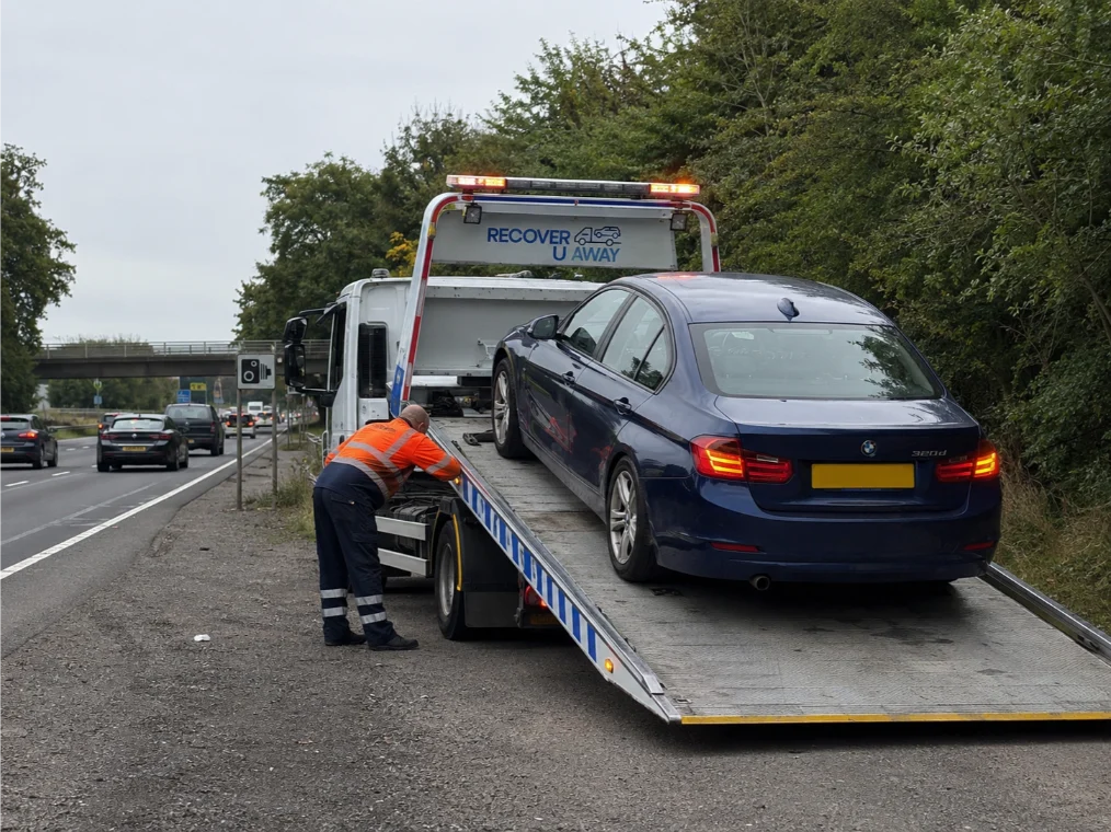 BMW 320d Emergency Towing Billericay