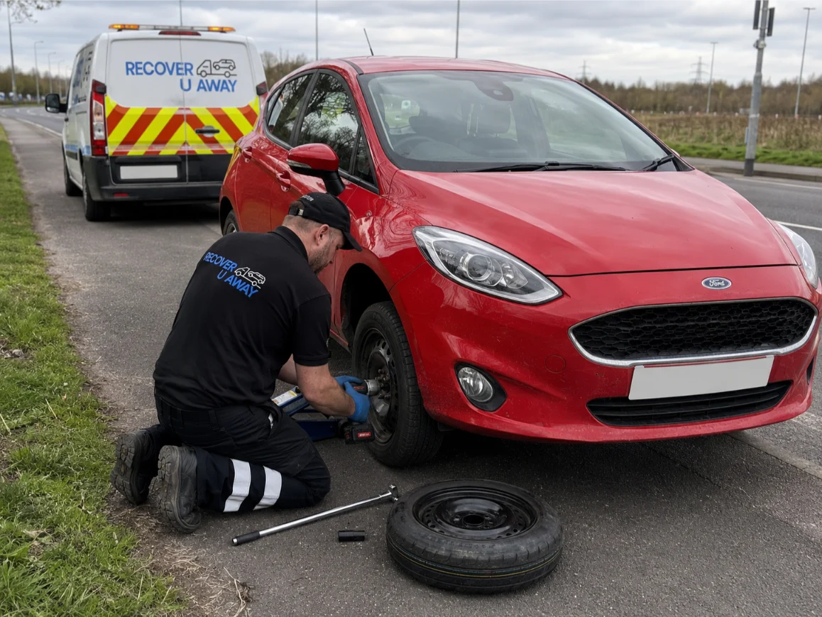 Ford Fiesta Tyre Change Thurrock