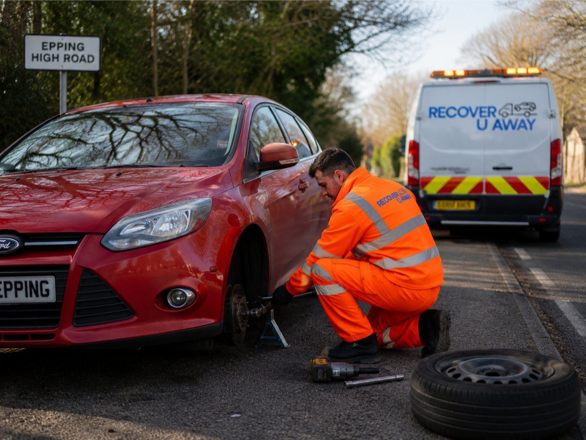 Ford Focus Tyre Change in Epping