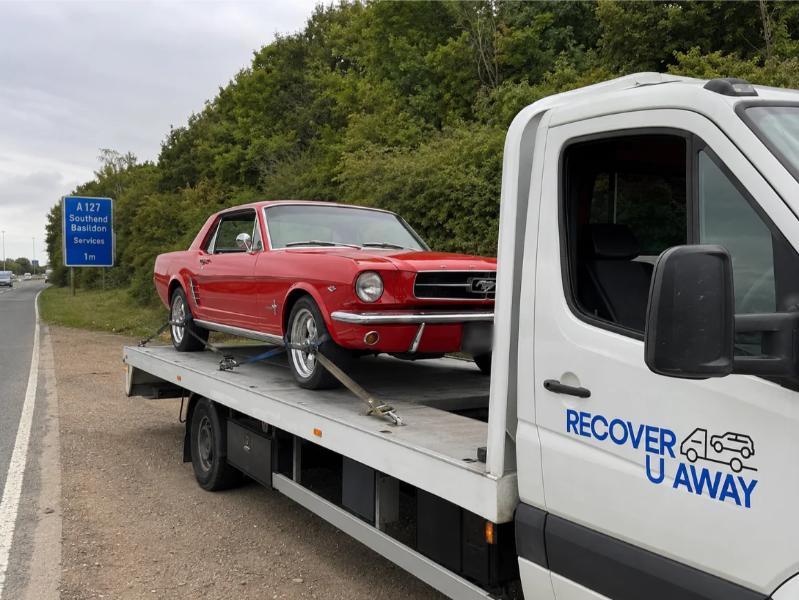 BMW X5 breakdown recovery on the A127 in Essex
