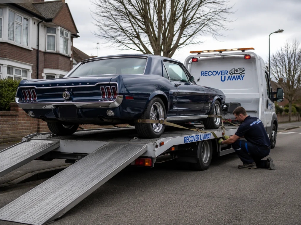 Ford Mustang Classic Car Recovery Grays