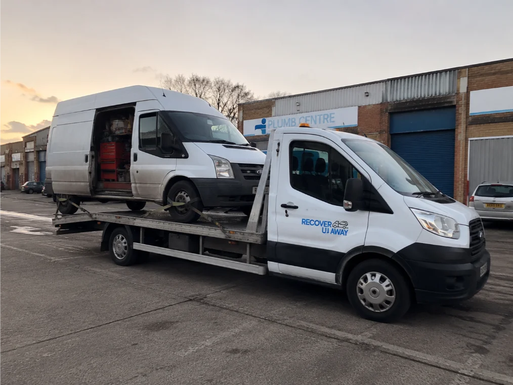Ford Transit Van Recovery Industrial Estate East London