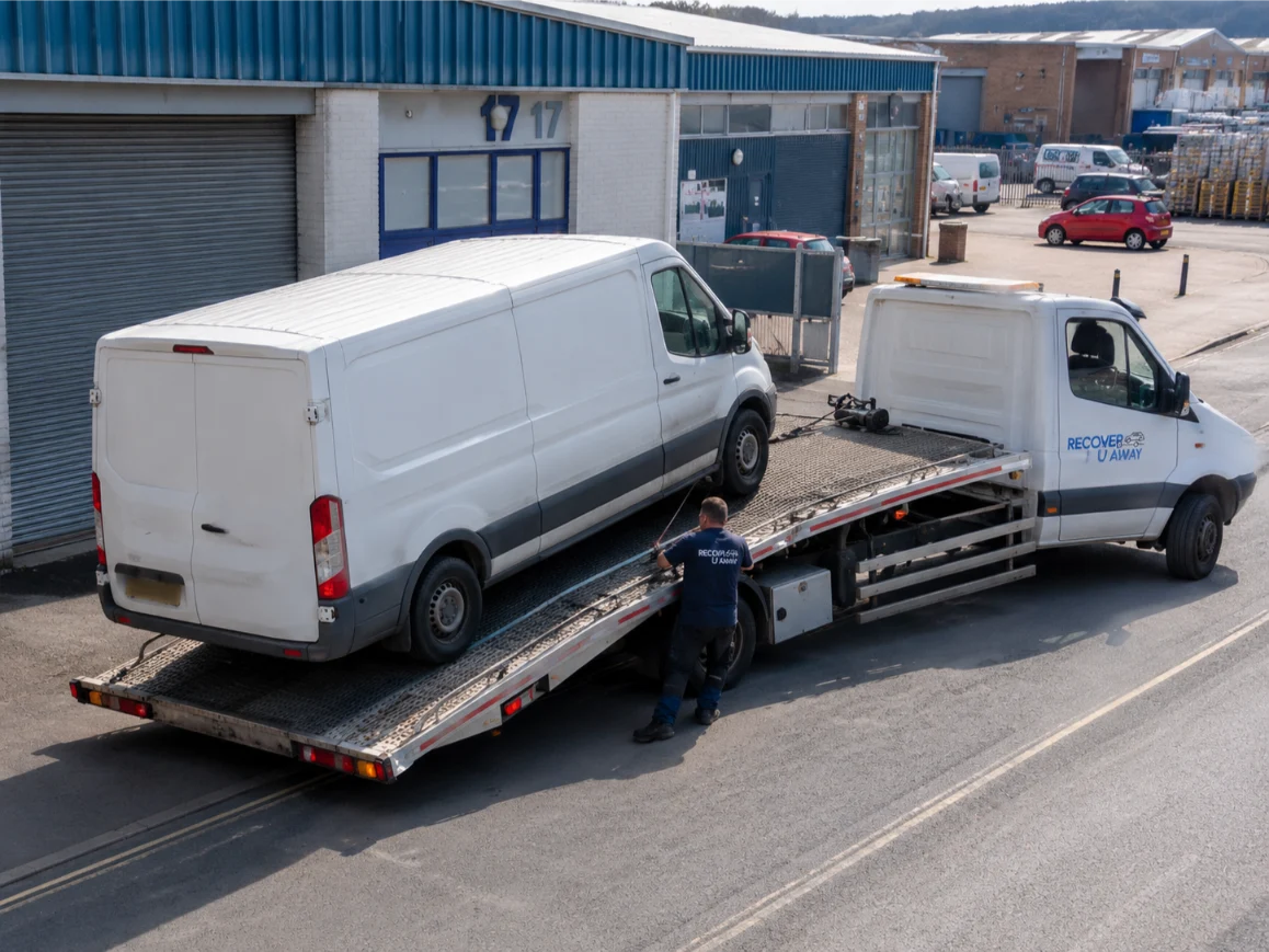 Ford Transit van recovery in Southend-on-Sea
