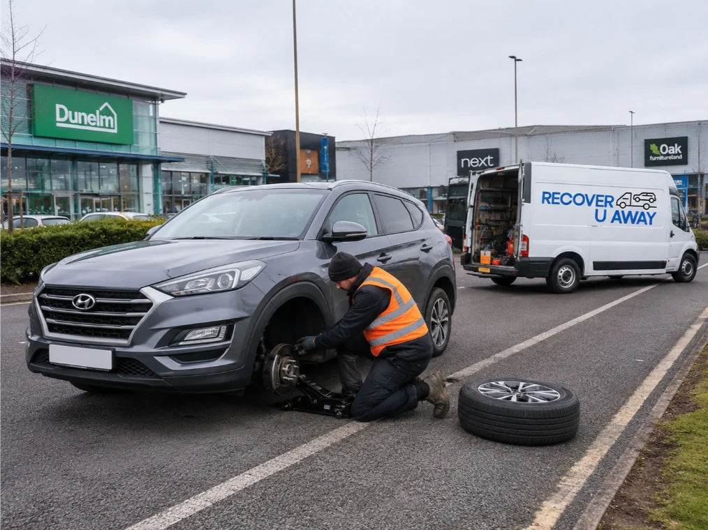 Hyundai Tucson Tyre Change Brentwood