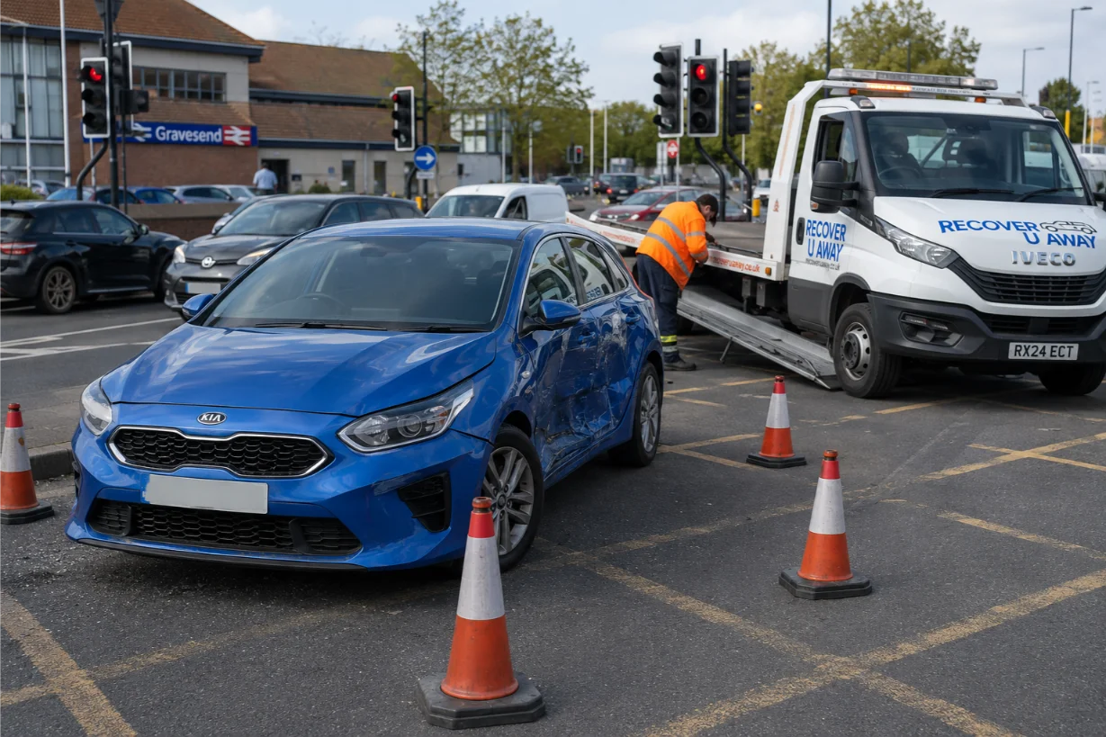 Kia Ceed Accident Recovery in Gravesend