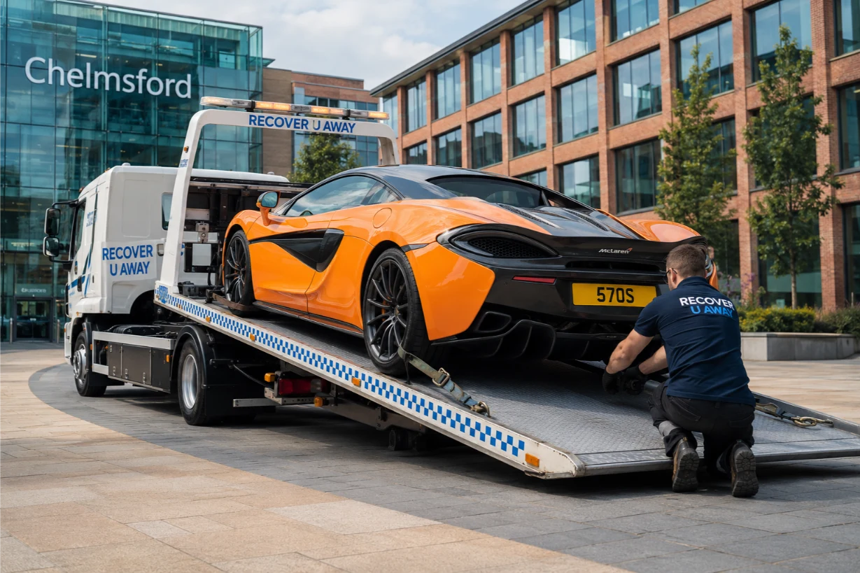 McLaren 570s Luxury Car Recovery Chelmsford