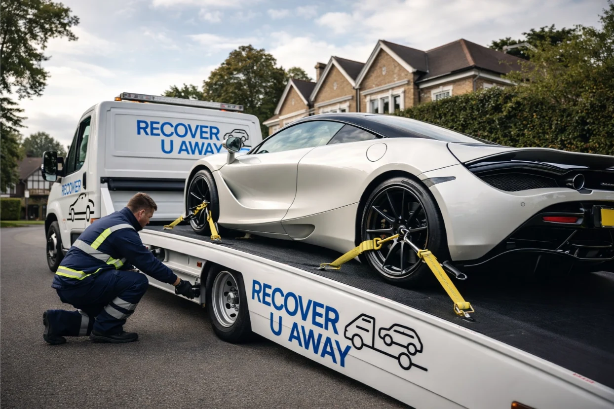 McLaren 720s Luxury Car Recovery in Chigwell
