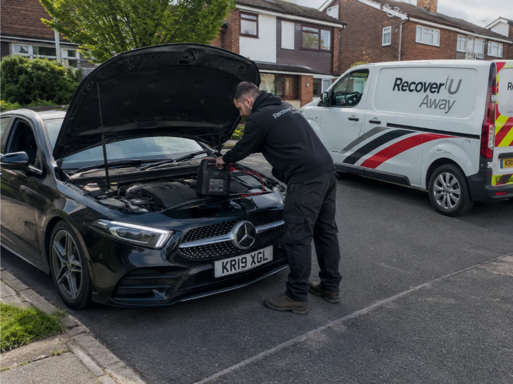 Mercedes A-Class Battery Jump Start Billericay