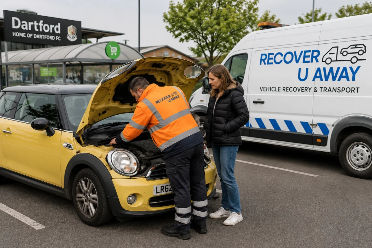 Mini Cooper Roadside Assistance Dartford