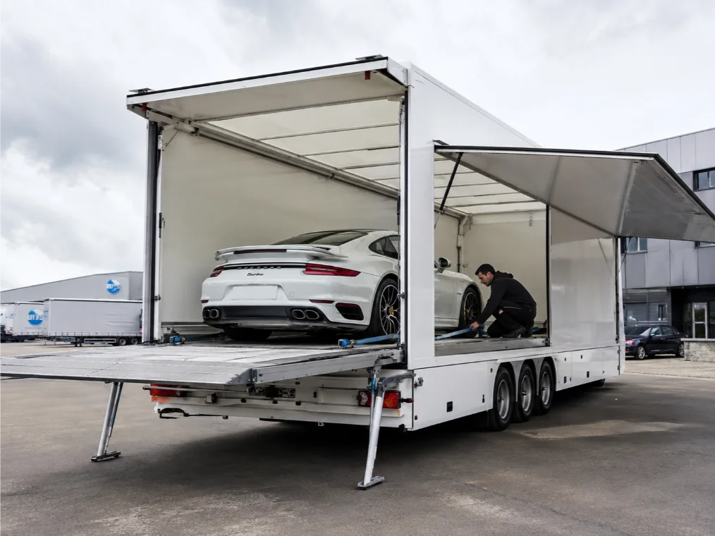 Porsche 911 Luxury Car Transport Germany to UK