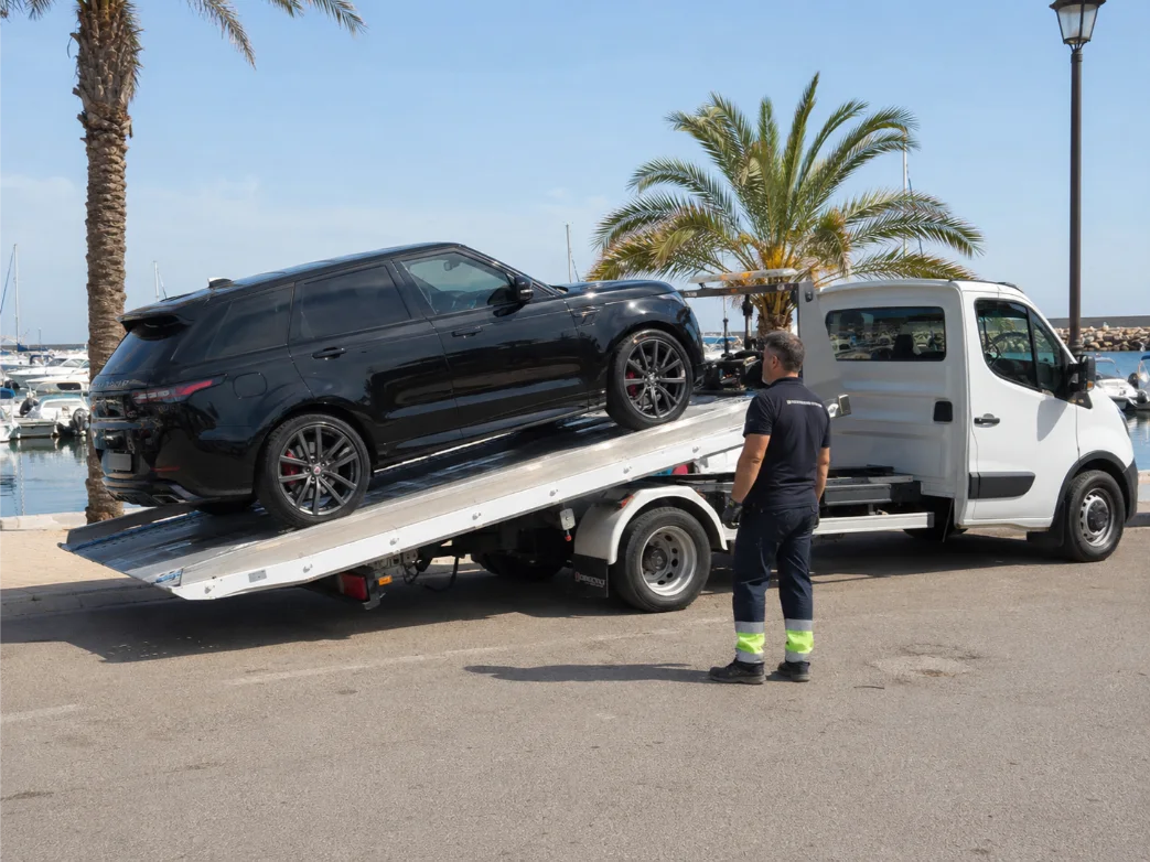 Range Rover Sport Coastal Recovery from Spain to United Kingdom