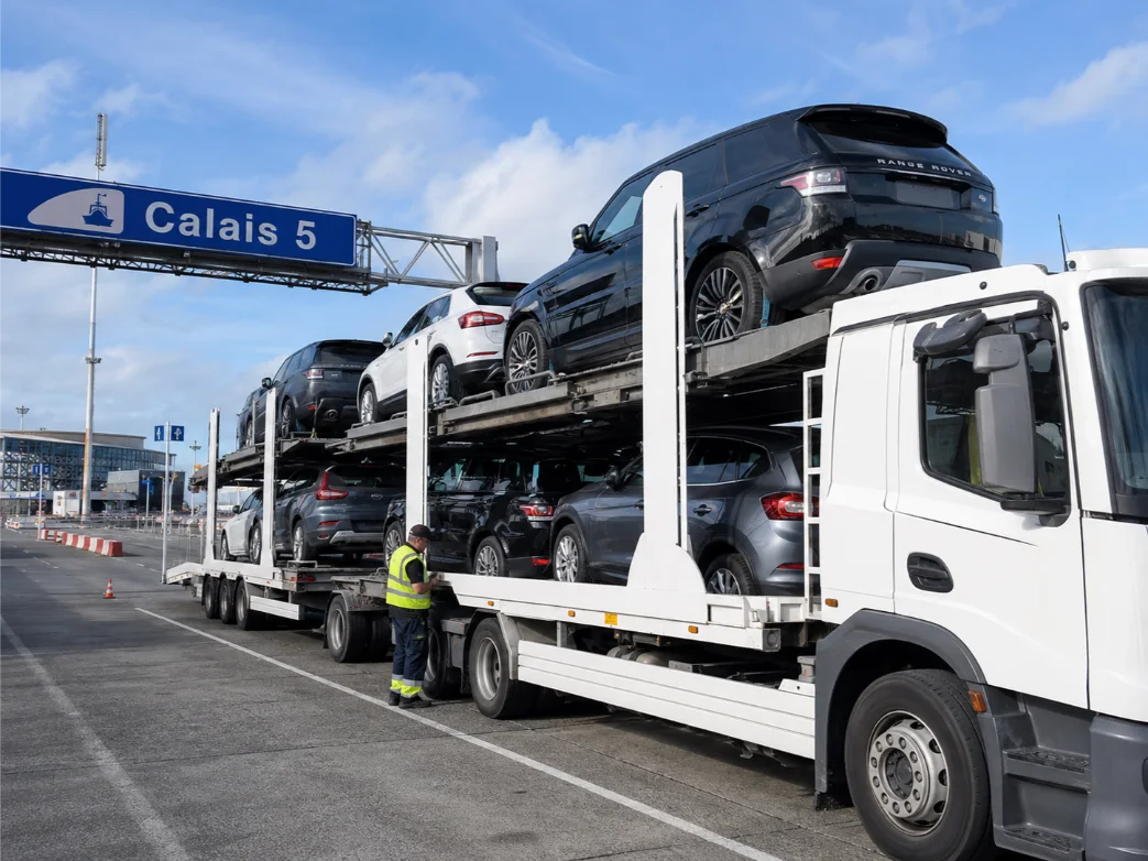 Range Rover Sport Multi Car transport Calais To UK