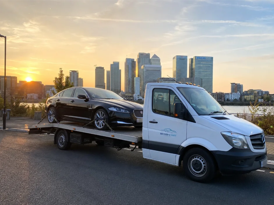 Canary Wharf Vehicle Recovery London, UK