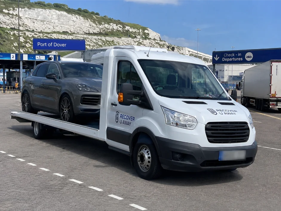 Recover U Away European Vehicle Transport at Dover Port