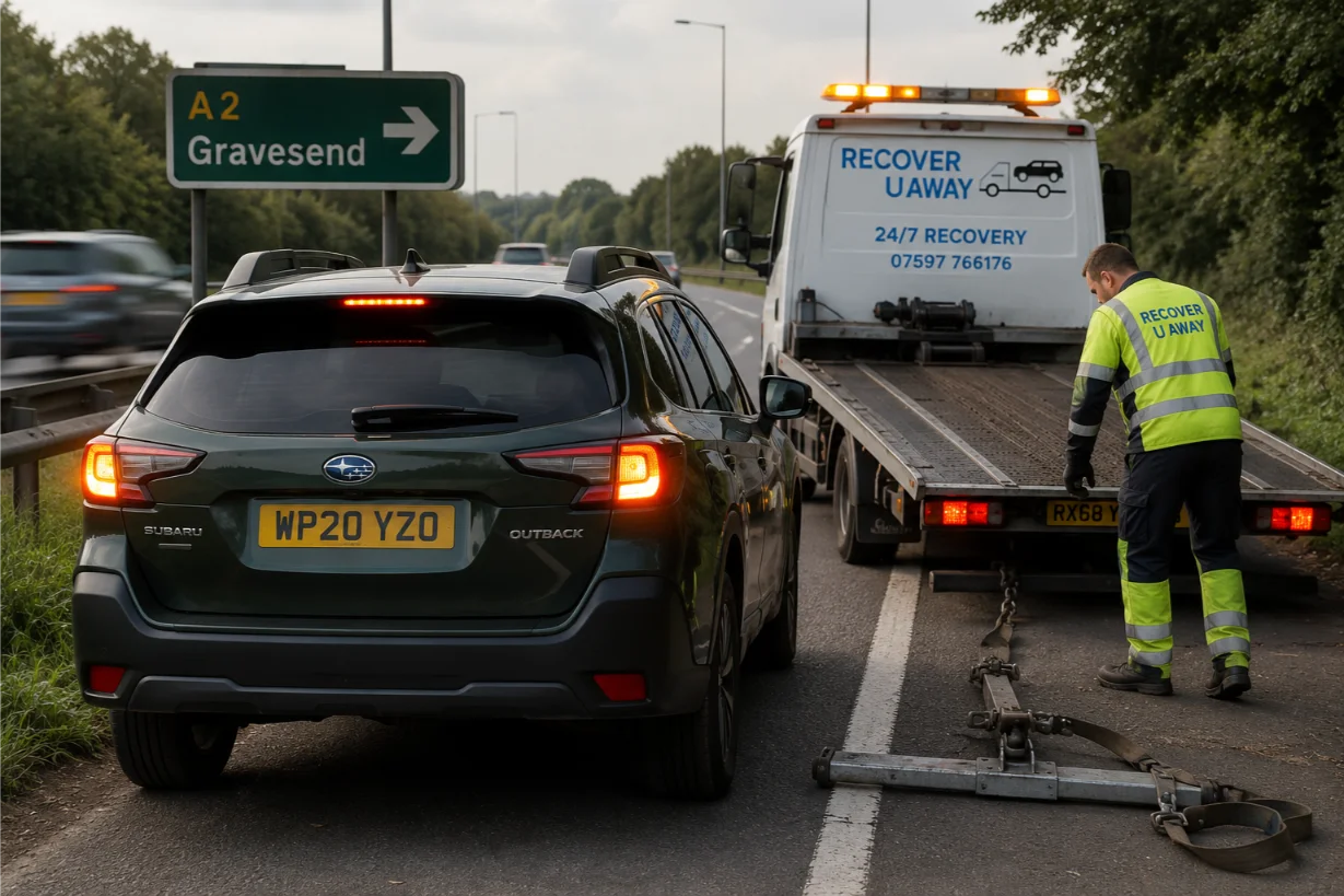Subaru Outback Emergency Towing Gravesend
