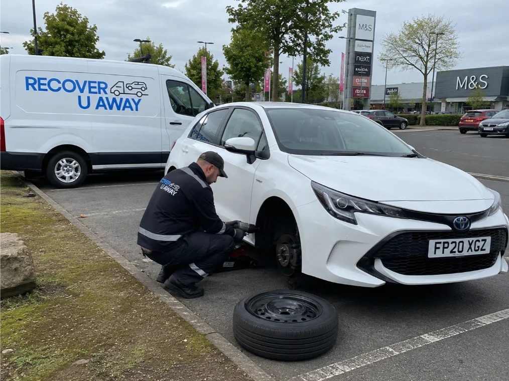 Toyota Corolla Tyre Change Basildon