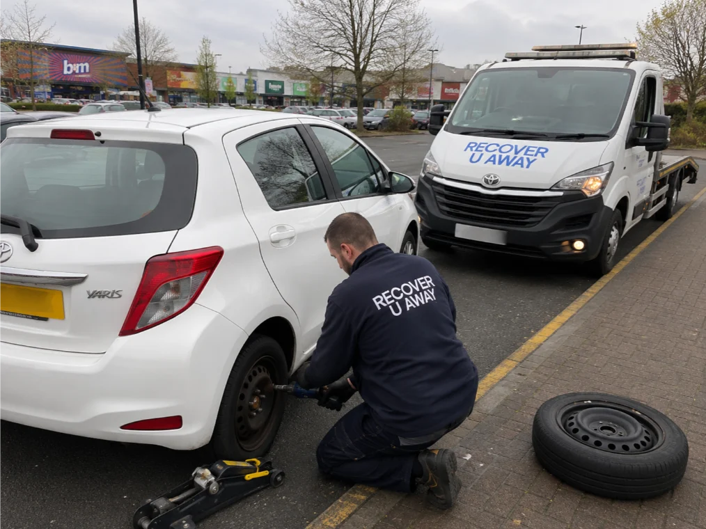 Toyota Yaris Tyre Change Billericay