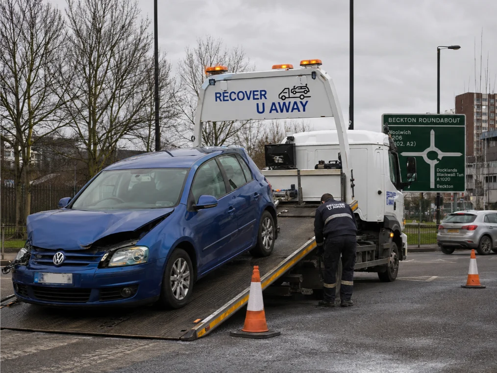 Volkswagen Golf Accident Recovery Beckton
