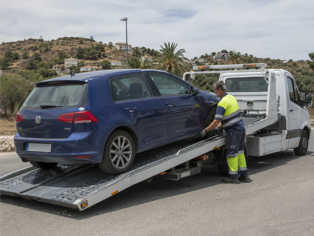 Volkswagen Golf Breakdown Recovery Spain To UK