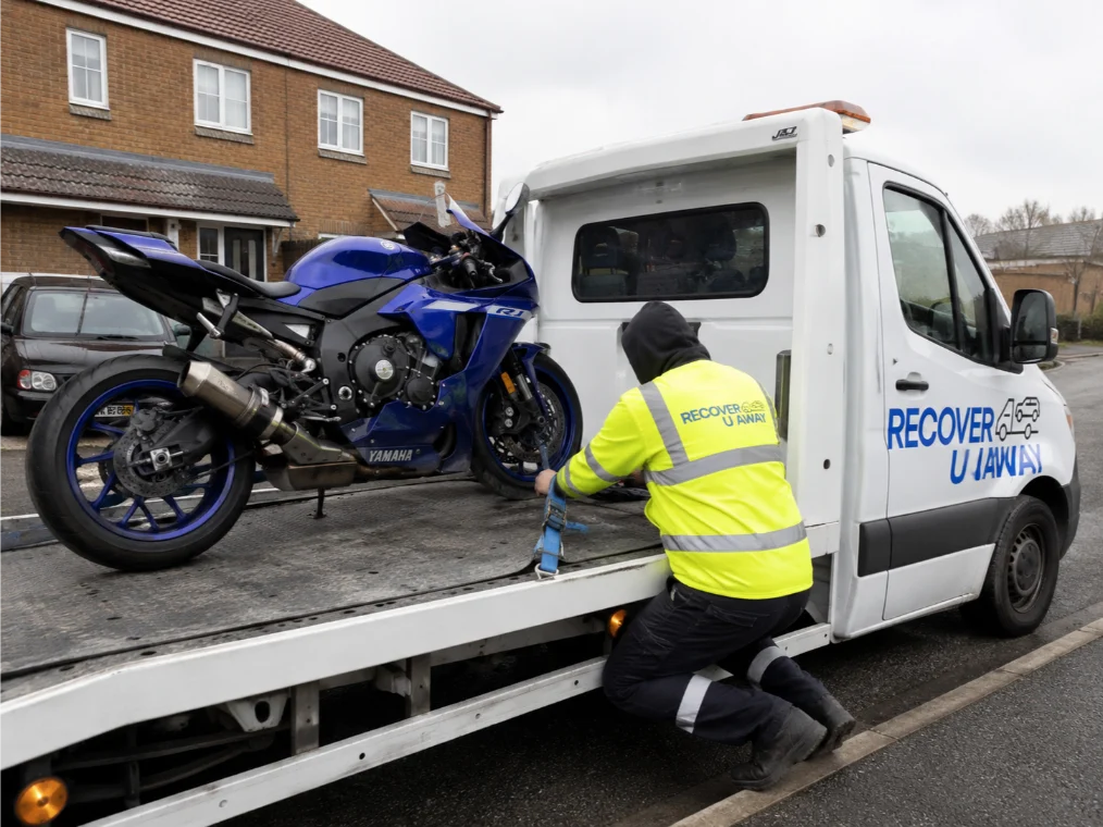 Yamaha R1 Motorbike Towing Basildon