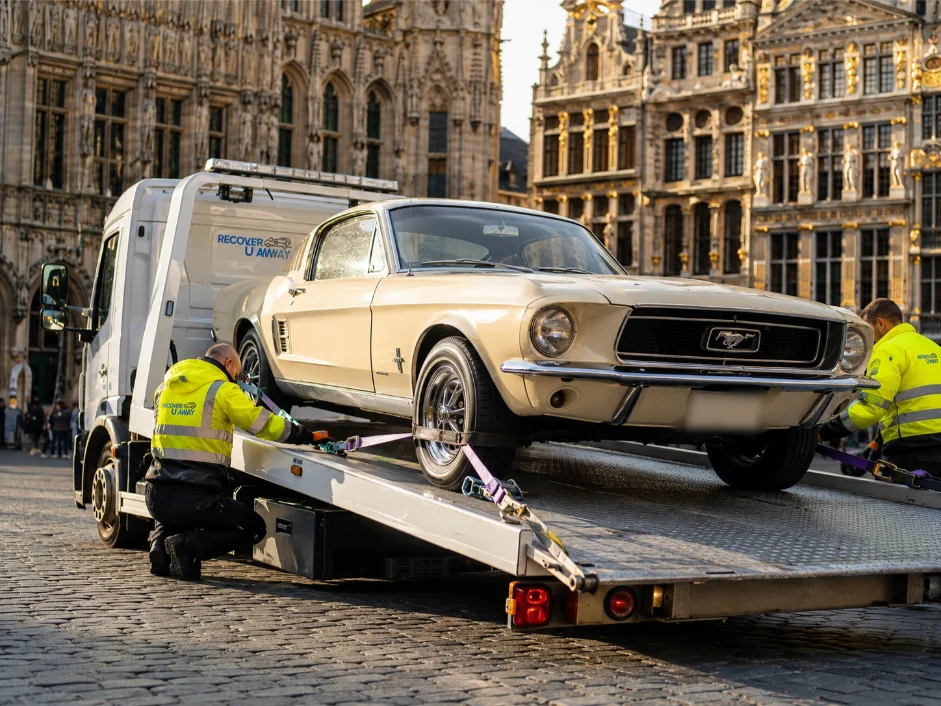 1967 Ford Mustang Classic Car Recovery Belgium